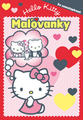 Hello Kitty Mažovanky so samolepkami