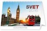 Svet - stolní kalendář 2016