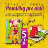 Pesničky pre deti - komplet 5 CD