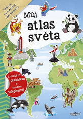Můj atlas světa + plakát a nálepky