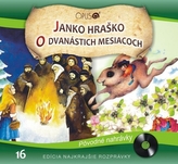 CD - Najkrajšie rozprávky 16 - Janko Hraško, O dvanástich mesiacoch