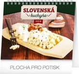 Slovenská kuchyňa - stolný kalendár 2018