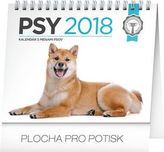 Psy - stolný kalendár 2018