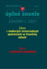 Aktualizácia I/2 2021 Daňové a účtovné zákony