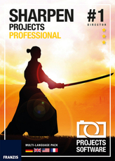 Sharpen projects professional, CD-ROM