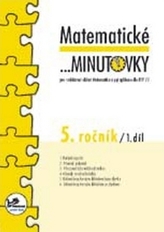 Matematické minutovky pro 5. ročník/ 1. díl